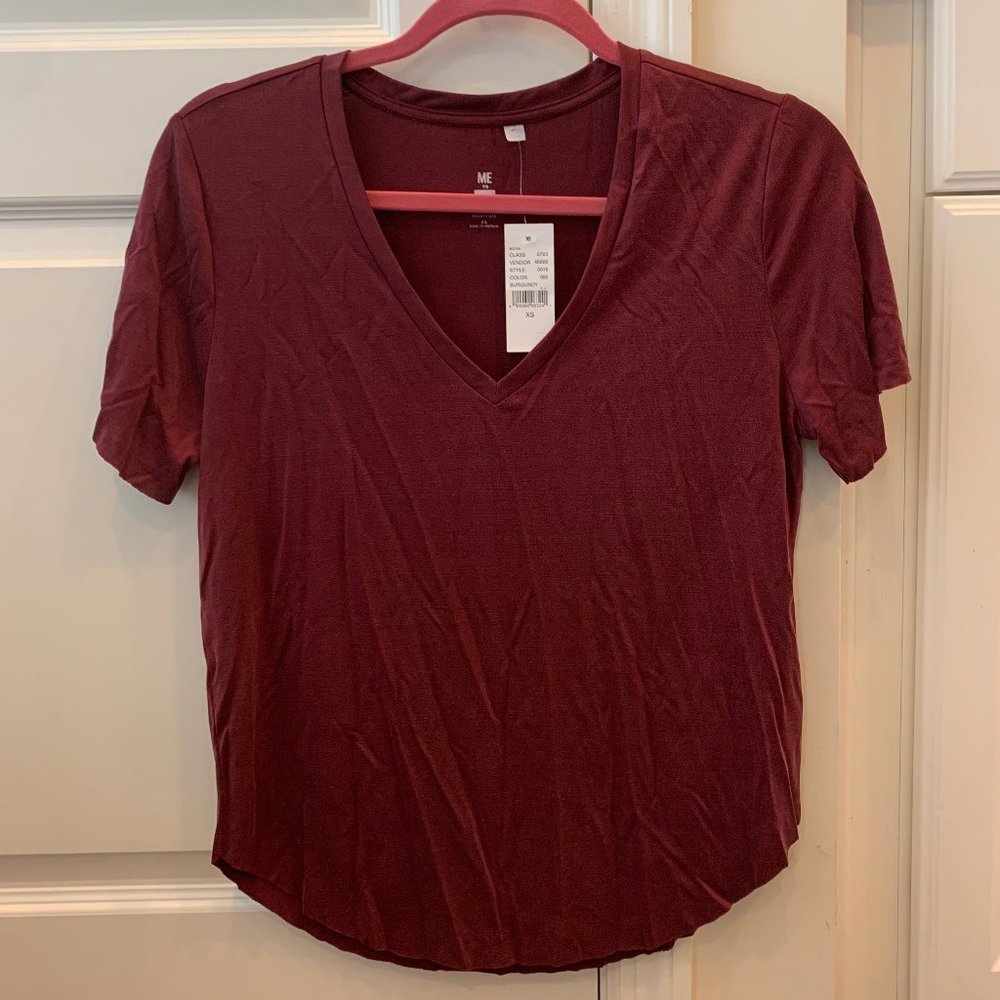 NWT Pacsun Me to We V-Neck Short Sleeve Top
